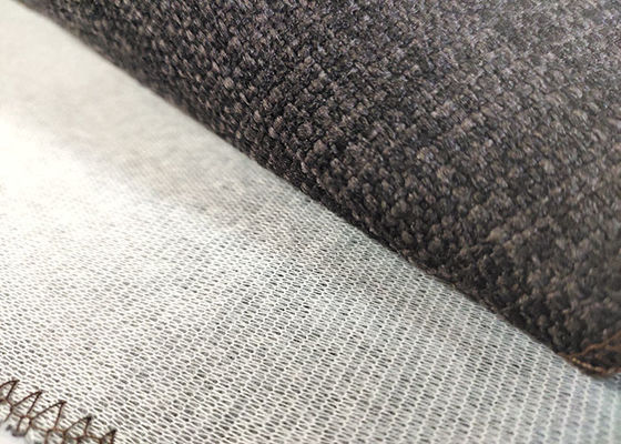 100% Polyester Linen vải nhìn cho vải bọc ghế sofa Kho hàng rất nhiều